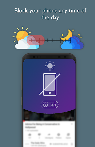 Screen time: App blocking - Image screenshot of android app