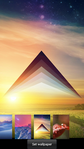 Lock screen(live wallpaper) - عکس برنامه موبایلی اندروید