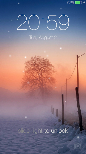 Lock screen(live wallpaper) - عکس برنامه موبایلی اندروید