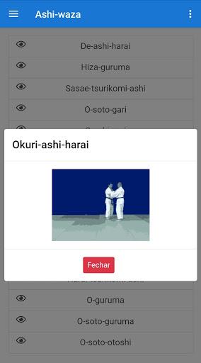 Judô Waza - Image screenshot of android app