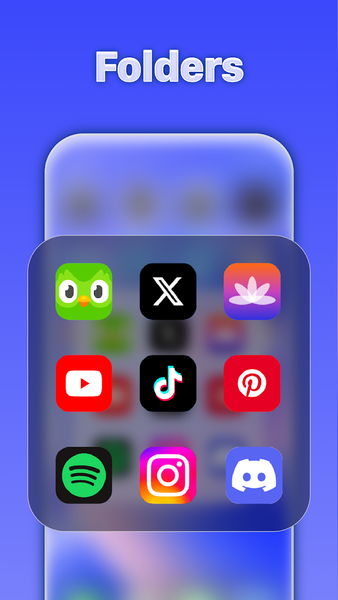 iLauncher OS - Image screenshot of android app