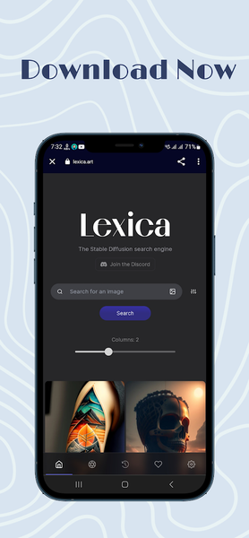 Lexica Art - Image screenshot of android app