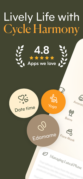 Lively: Cycle, Period tracker - Image screenshot of android app