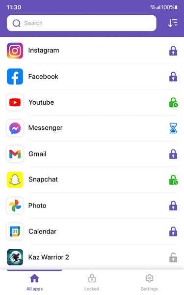 Mr.Locker: App Lock - عکس برنامه موبایلی اندروید