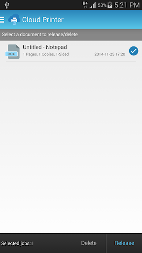 Cloud Printer - PDFs, Photos.. - Image screenshot of android app