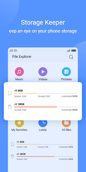 My files manager - Image screenshot of android app