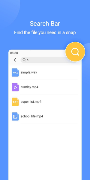 My files manager - Image screenshot of android app
