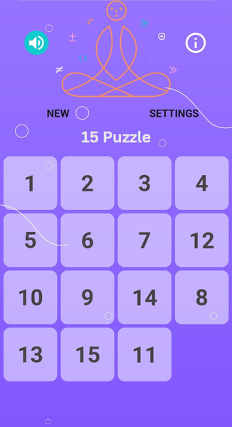 Meditative Math - عکس بازی موبایلی اندروید