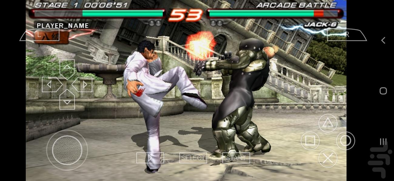 Tekken 6 game - Gameplay image of android game