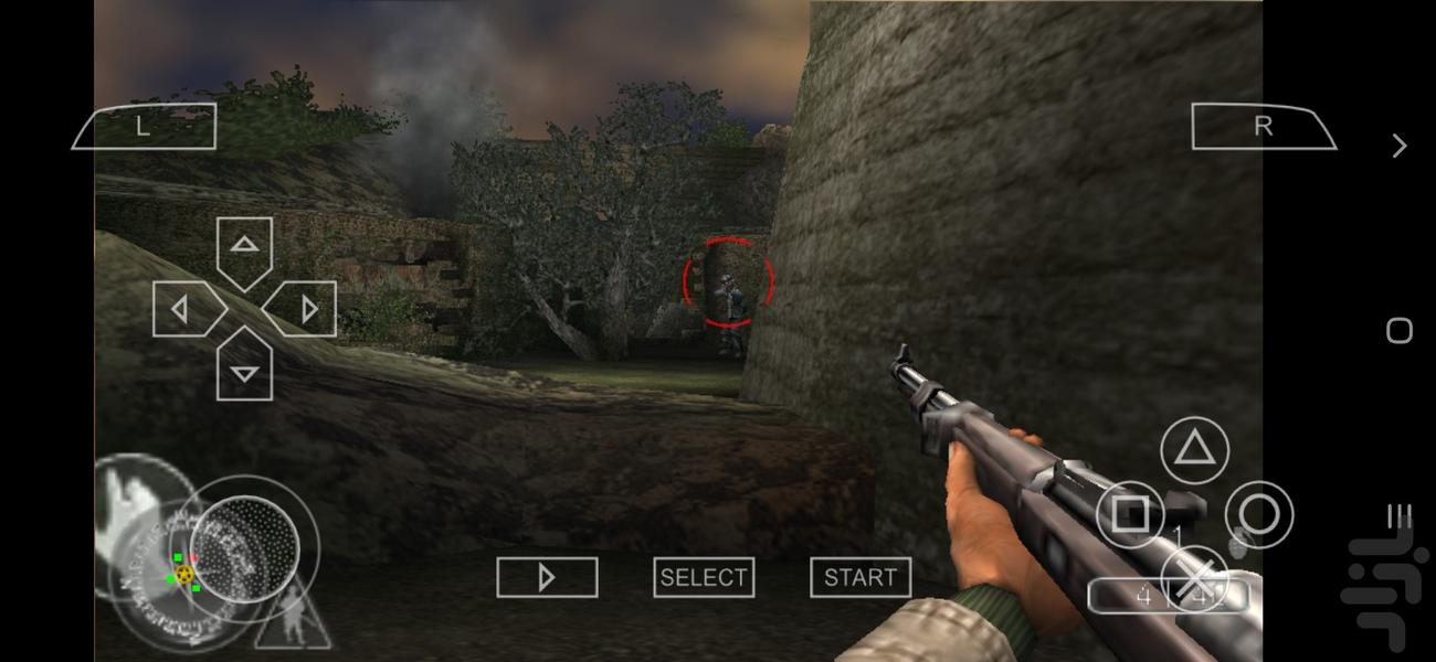 Call of Duty game - Gameplay image of android game