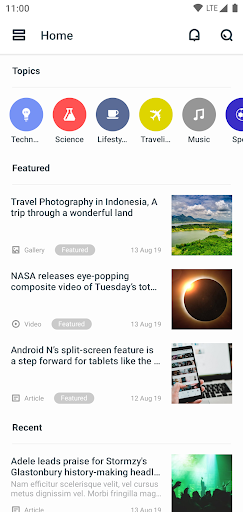 Notch - Image screenshot of android app