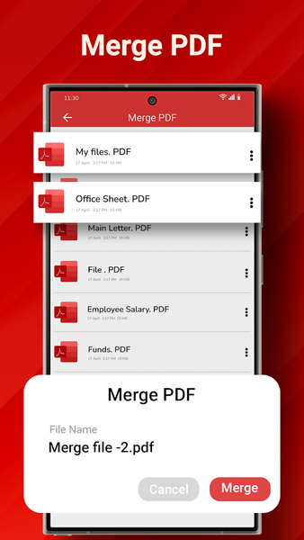 Image to PDF - PDF Converter - عکس برنامه موبایلی اندروید