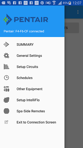 pentair screenlogic schedule not working