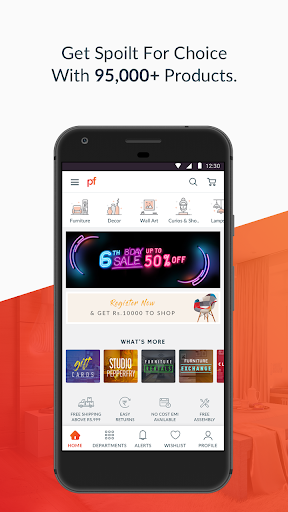 Pepperfry Furniture Store - Image screenshot of android app