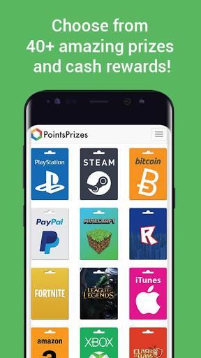 PointsPrizes - Free Gift Cards - Image screenshot of android app