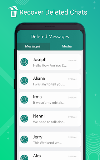 Recover Deleted Messages WA - Image screenshot of android app