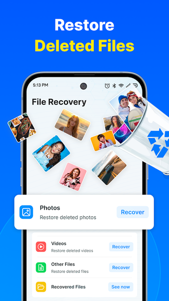 Photo Recovery - File Recovery - عکس برنامه موبایلی اندروید
