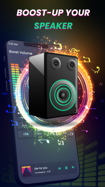 Volume Booster : Sound Booster - عکس برنامه موبایلی اندروید