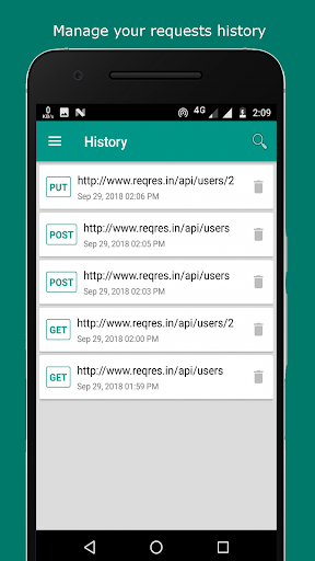 Rest Client - Pocket POSTMAN - عکس برنامه موبایلی اندروید