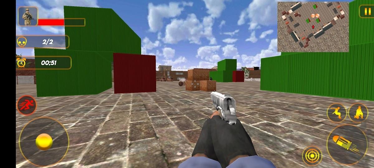 تک تیر انداز - Gameplay image of android game