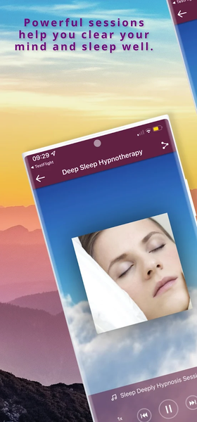 Deep Sleep Hypnotherapy - Image screenshot of android app