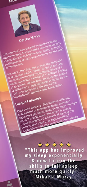 Deep Sleep Hypnotherapy - Image screenshot of android app