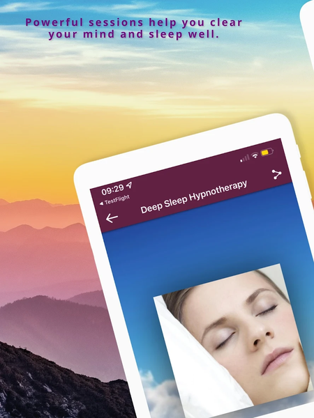 Deep Sleep Hypnotherapy - Image screenshot of android app