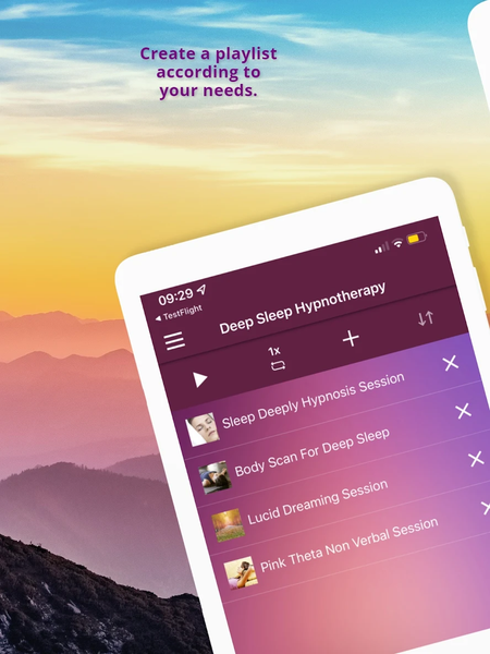 Deep Sleep Hypnotherapy - Image screenshot of android app