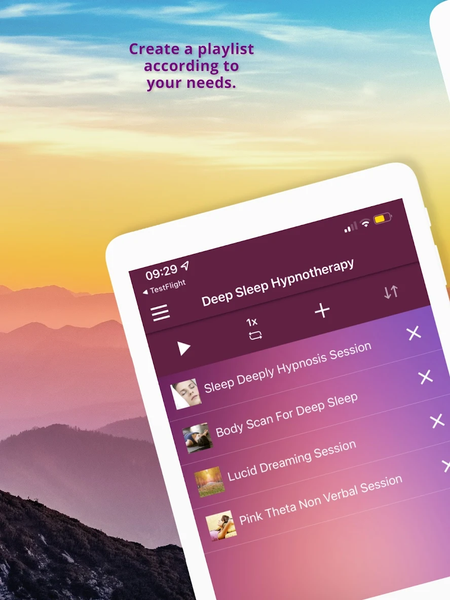 Deep Sleep Hypnotherapy - Image screenshot of android app
