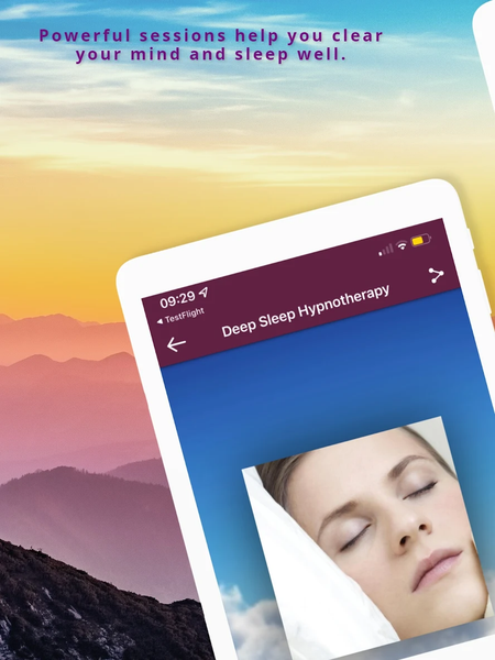 Deep Sleep Hypnotherapy - Image screenshot of android app