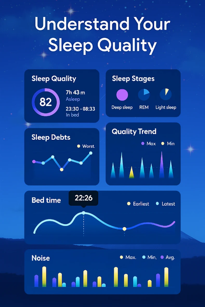 Sleep Tracker : Sleep Sounds - Image screenshot of android app