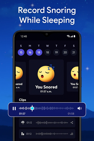 Sleep Tracker : Sleep Sounds - Image screenshot of android app