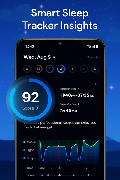 Sleep Tracker : Sleep Sounds - Image screenshot of android app