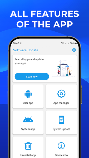 Phone App Update & Info - عکس برنامه موبایلی اندروید