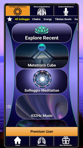 Solfeggio: Frequencies Healing - عکس برنامه موبایلی اندروید