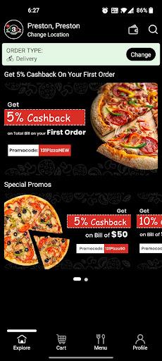 131 Pizza - Image screenshot of android app