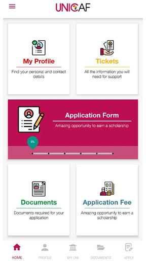 Unicaf Scholarships - Image screenshot of android app