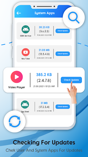 Update software latest version - Image screenshot of android app