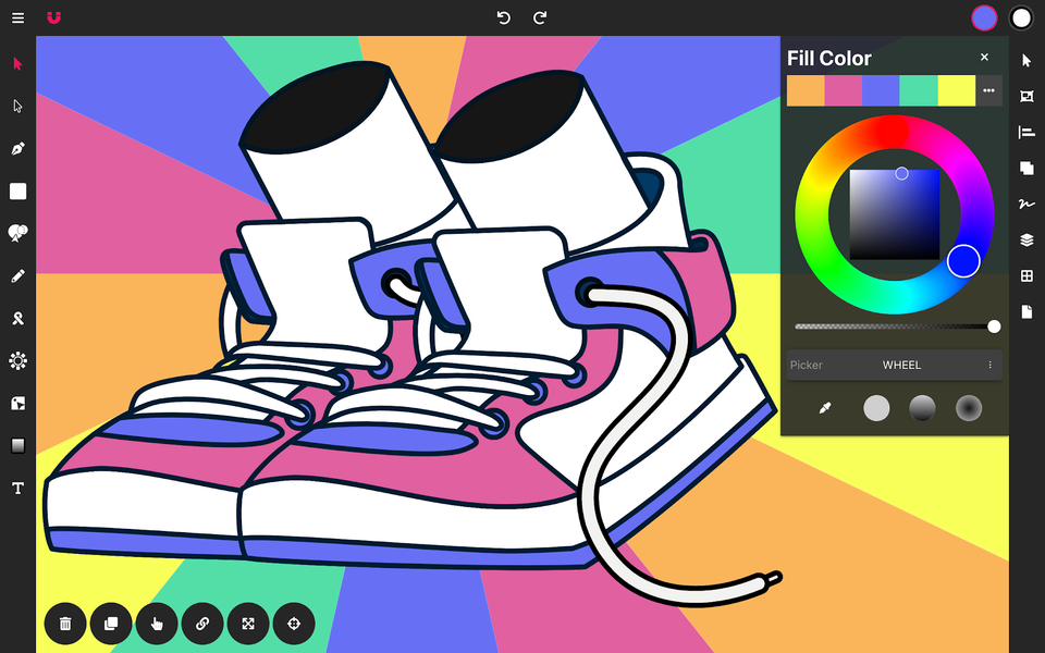 Vector Ink: SVG, Illustrator - عکس برنامه موبایلی اندروید