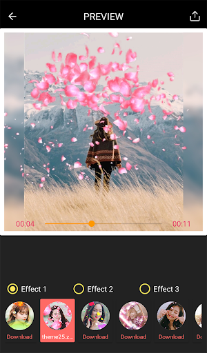 Video maker with music - عکس برنامه موبایلی اندروید