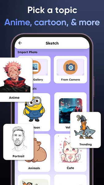 AR Art Draw: Trace & Paint - Image screenshot of android app
