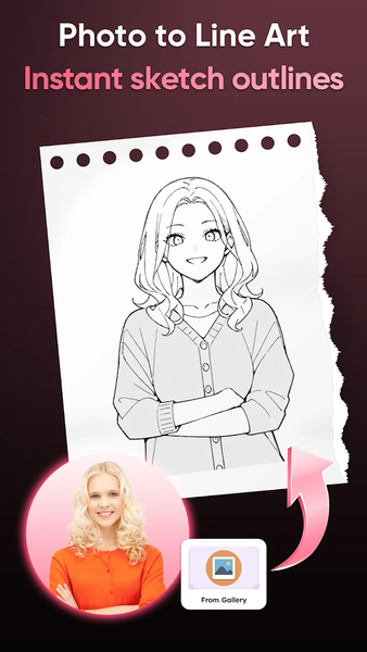 AR Art Draw: Trace & Paint - Image screenshot of android app