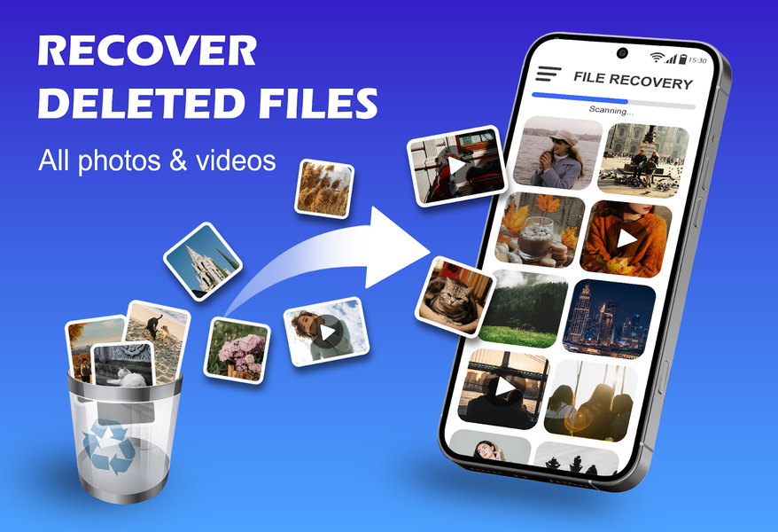 Files & Photos Recovery App - Image screenshot of android app