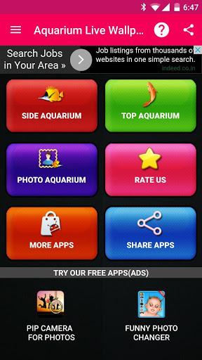 Aquarium Live Wallpaper Touch - Image screenshot of android app