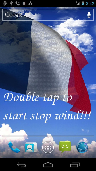 France Flag Live Wallpaper - عکس برنامه موبایلی اندروید