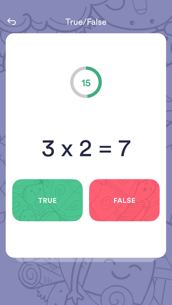 Times Tables - Multiplication - Image screenshot of android app
