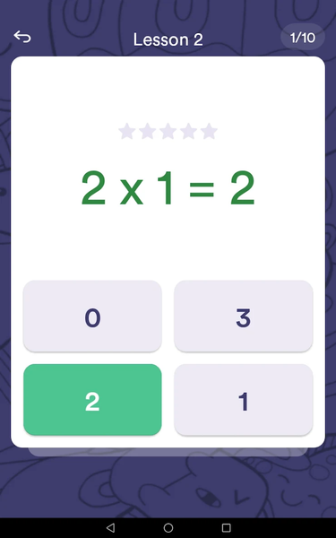 Times Tables - Multiplication - Image screenshot of android app