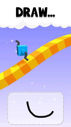 Draw Climber - Gameplay image of android game