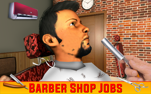 Barber Shop Mustache & Beard Styles: Barber Games - Gameplay image of android game