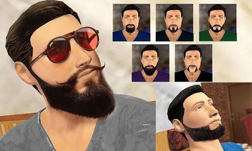 Barber Shop Mustache & Beard Styles: Barber Games - Gameplay image of android game